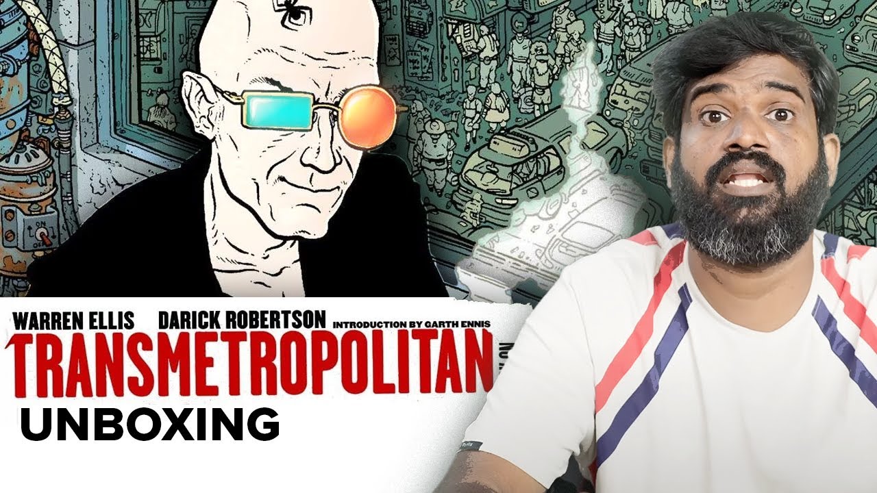 Book Unbox - Transmetropolitan | இலக்கிய குரங்குகள் | @vijayvaradharaj