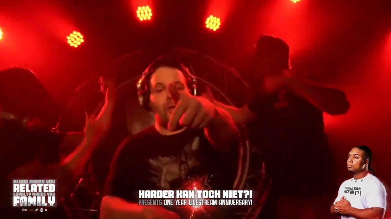 System Overload vs Repix & S-Kill at the HARDER KAN TOCH NIET 1 YEAR ANNIVERSARY LIVESTREAM