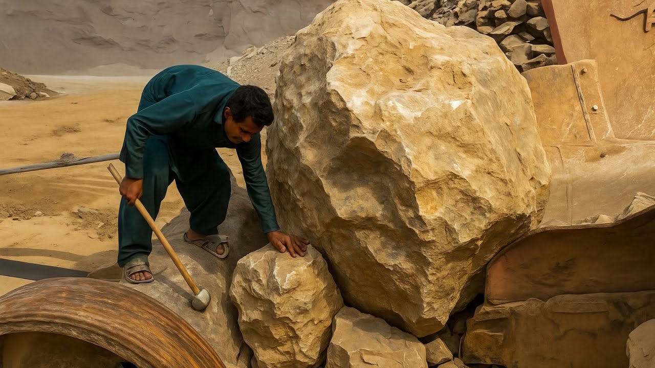 ''Extreme Rock Crush Test – Crushing Anything Under Giant Stones!