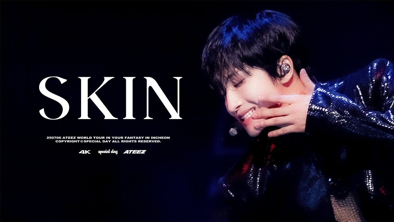 250706 IN YOUR FANTASY WORLD TOUR 에이티즈 성화 - &lsquo;SKIN&rsquo; 직캠 | ATEEZ SEONGHWA SOLO STAGE 4K MULTI CAM
