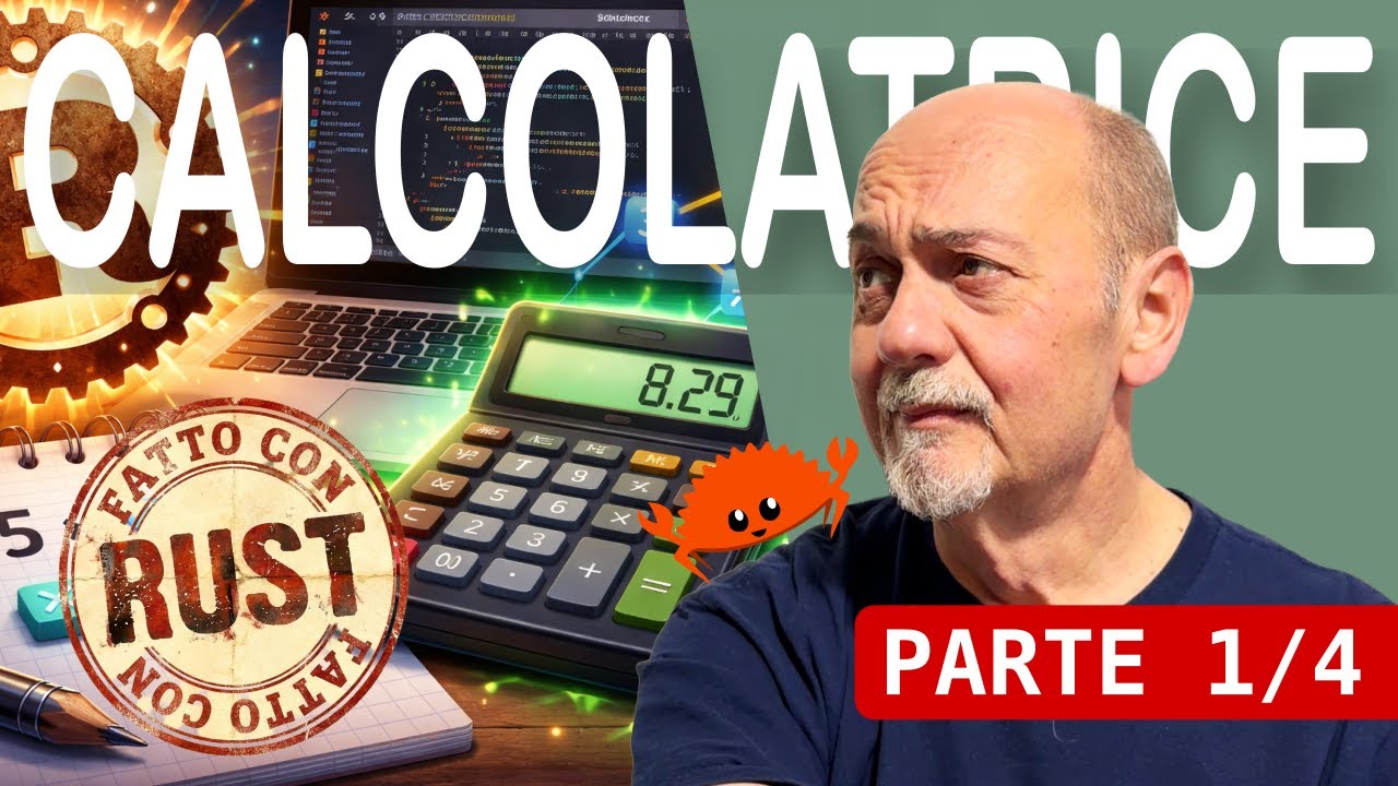 Costruiamo una CALCOLATRICE in RUST 🦀 (1/4)