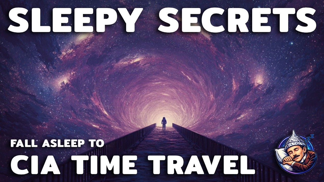 The Most Relaxing CIA Time Travel Secrets To Fall Asleep To | Sleepy Tin Foil Hat