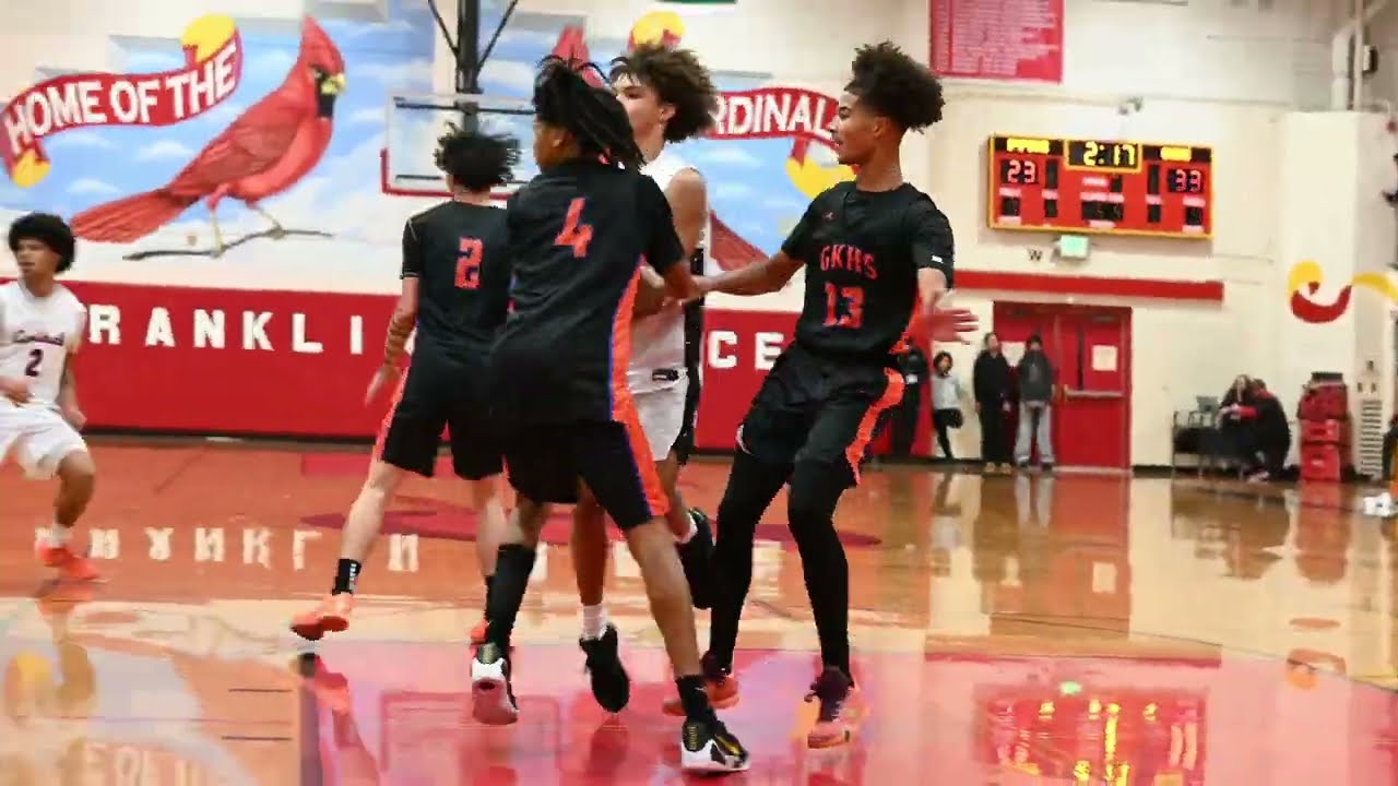 Franklin Pierce Cardinals vs Graham-Kapowsin Eagles | High School Basketball