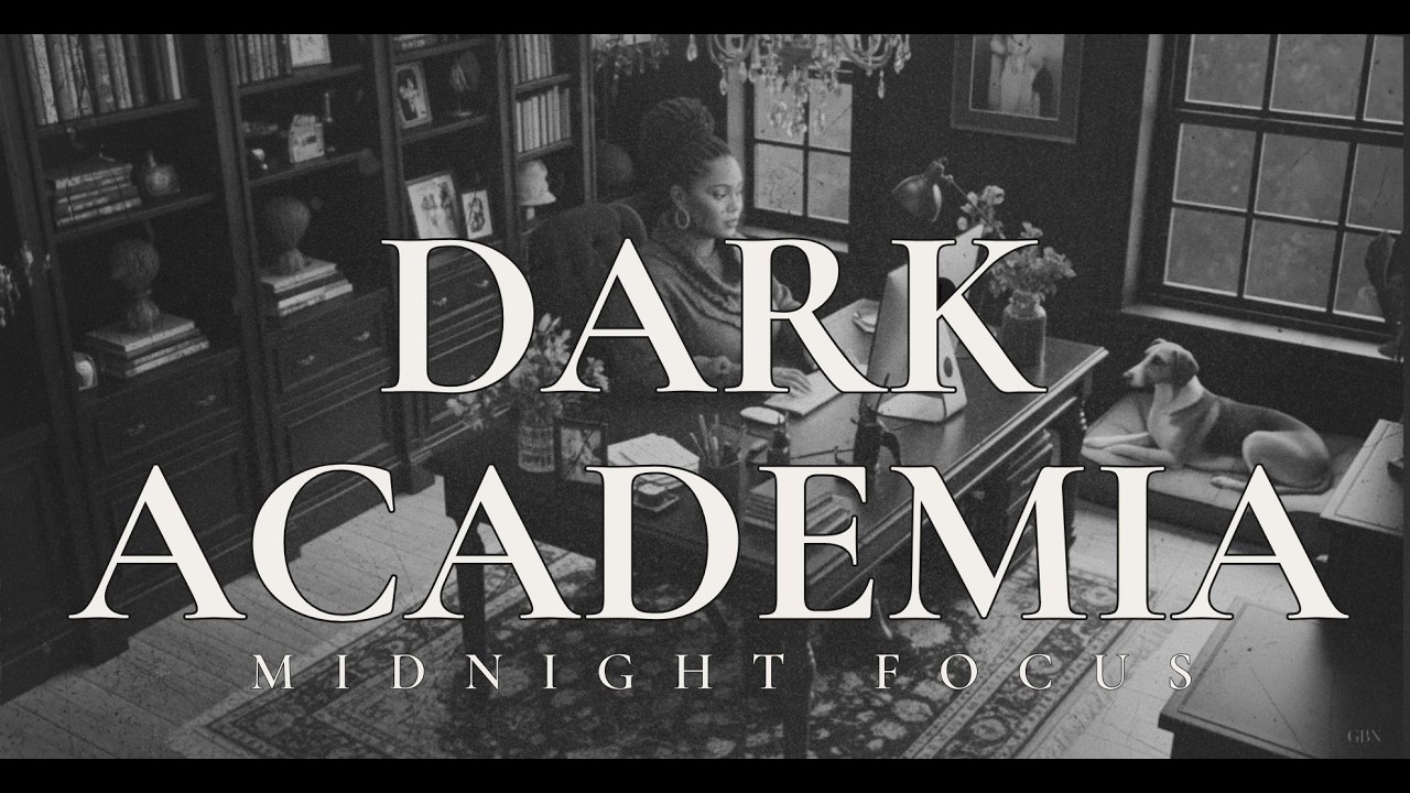 Dark Academia Music 🕯️ Gothic Piano Lofi | Melancholic Study Music for Dark Moods