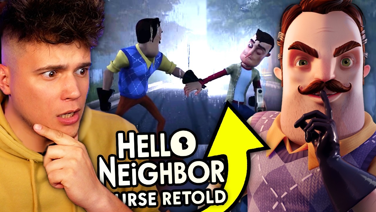 SĄSIAD TO UKRYWAŁ CAŁY CZAS... 💀 | HELLO NEIGHBOR CURSE RETOLD