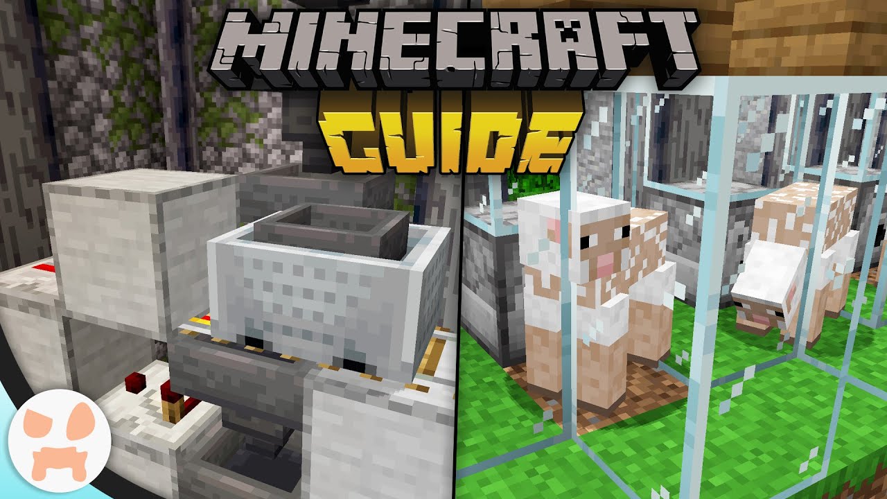 СИСТЕМЫ СБОРА ШЕРСТИ! | Руководство по Minecraft — Обучающее видео (Эпизод 117)