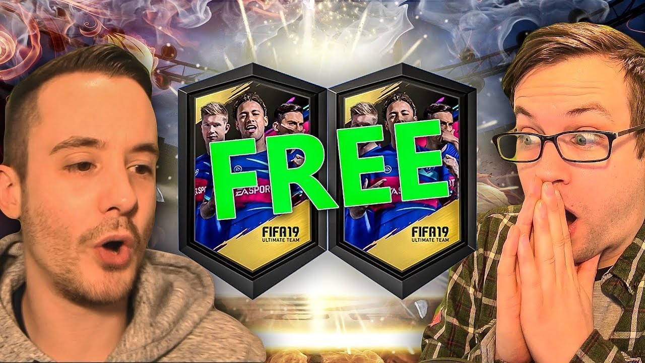OMG WE GOT FREE ULTIMATE PACKS!!! - FIFA 19 ULTIMATE TEAM PACK OPENING