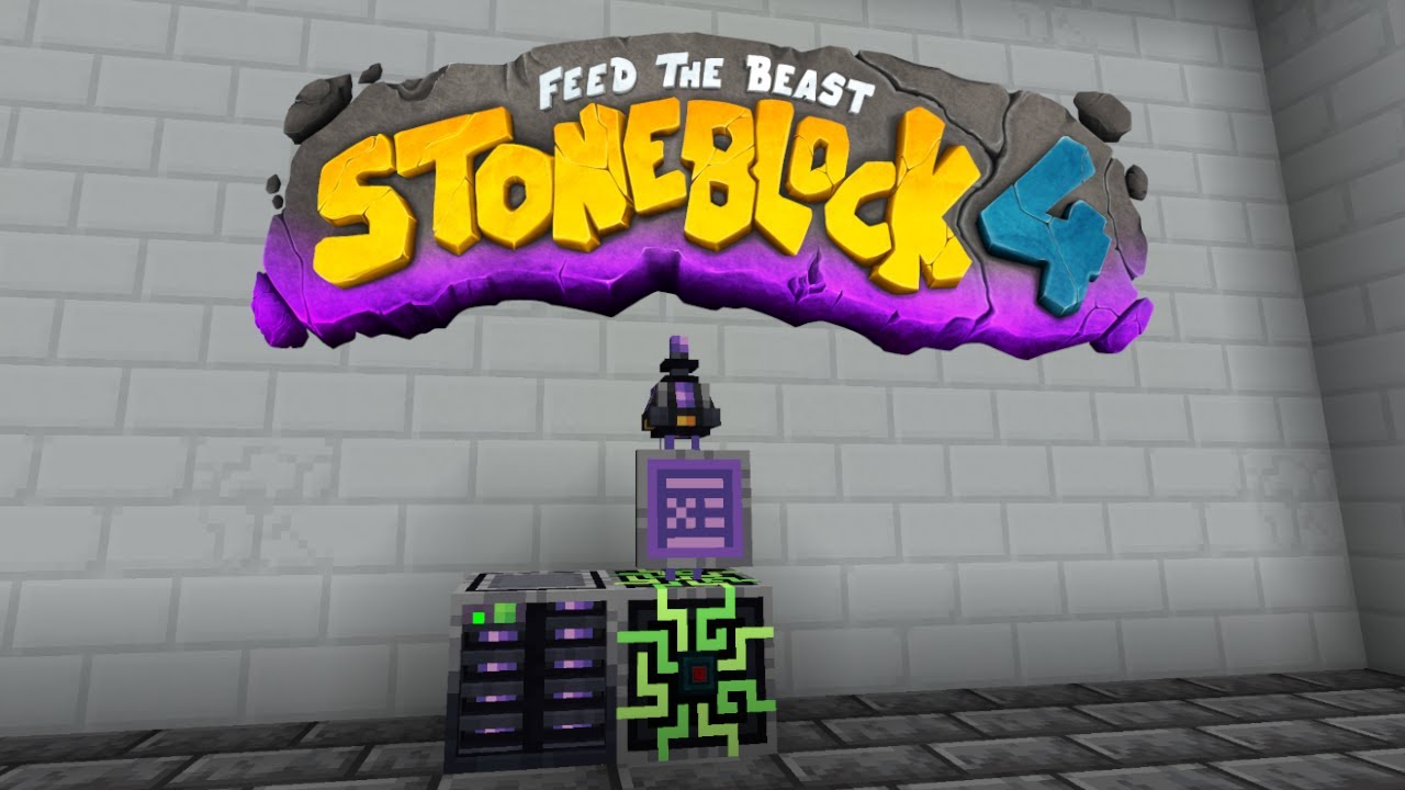 Переход на AE2 | Stoneblock 4, 20 серия