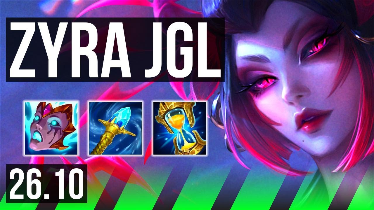 ZYRA vs GRAVES (JGL) | Deathfire Touch | EUW Challenger | 26.10