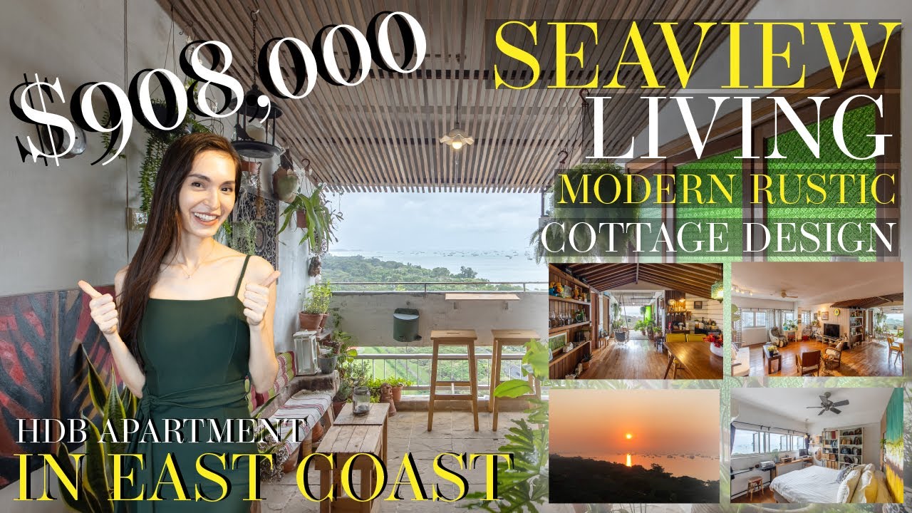 East Coast Seafront-Living Cottage-like HDB Apartment in Marine Terrace | Singapore