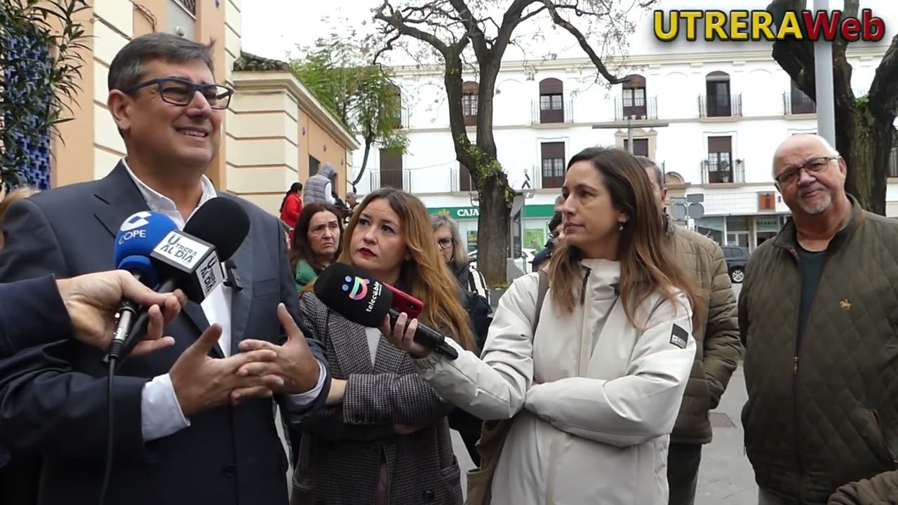 RUEDA DE PRENSA DEL PSOE SOBRE LA SITUACIÓN SANITARIA DE UTRERA Y ANDALUCÍA