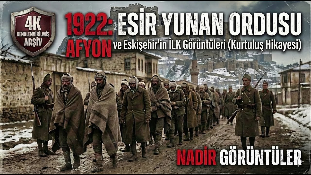 1922 AFYON: Ранее не публиковавшиеся изображения греческих военнопленных и драматическая история ...