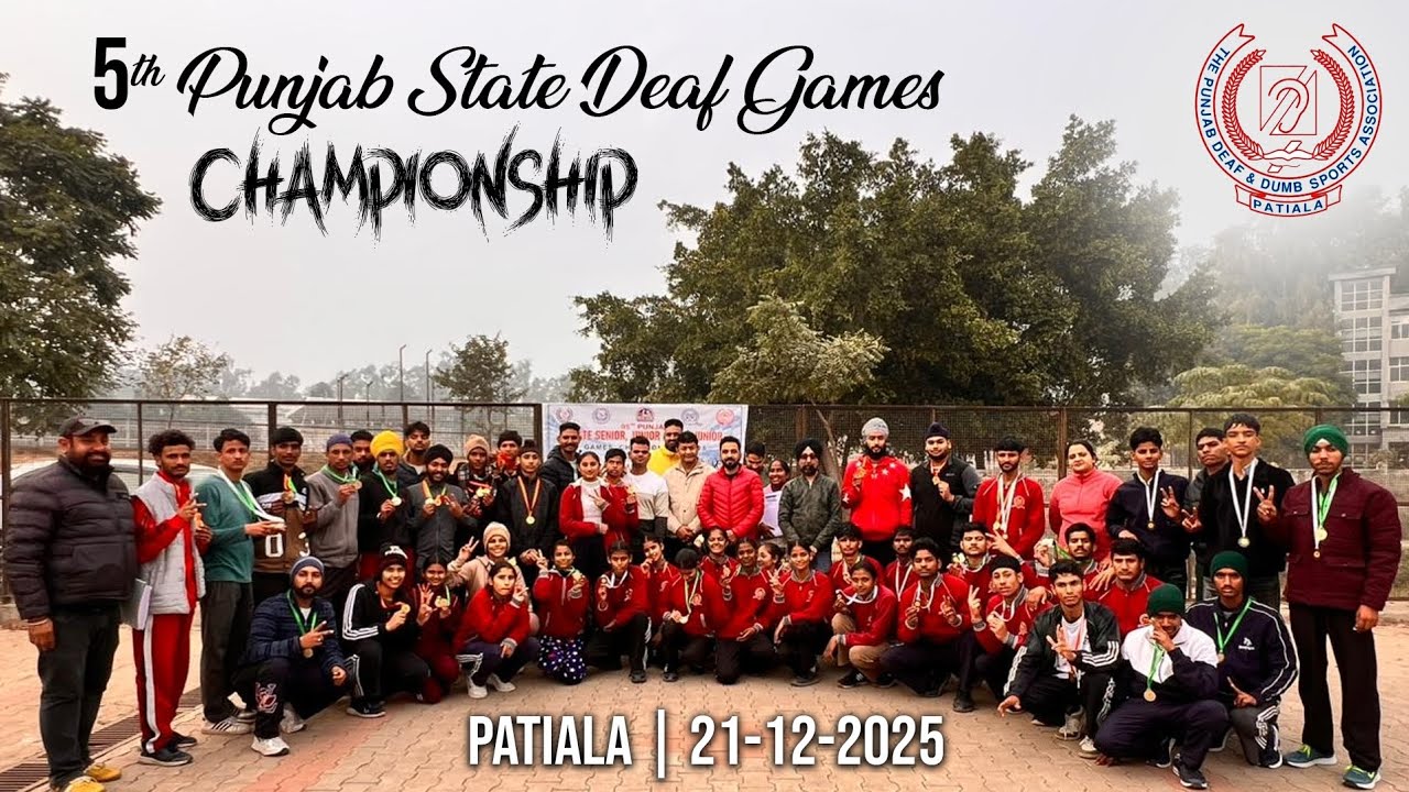 Result of 5th Punjab State Deaf Games Championship at Patiala #athlete #running #gameplay #games 