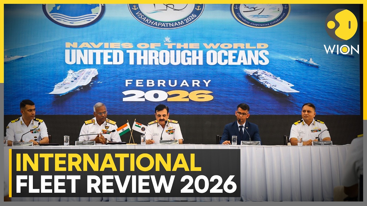 International Fleet Review 2026: INS Vikrant Showcased, 70+ Nations Attend | WION