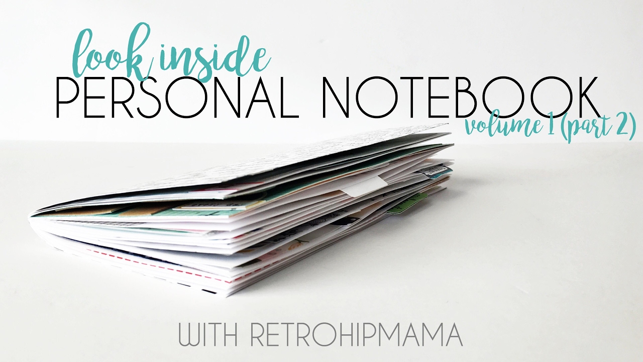 Look Inside // 2017 Personal Traveler's Notebook vol. 1 (part 2)