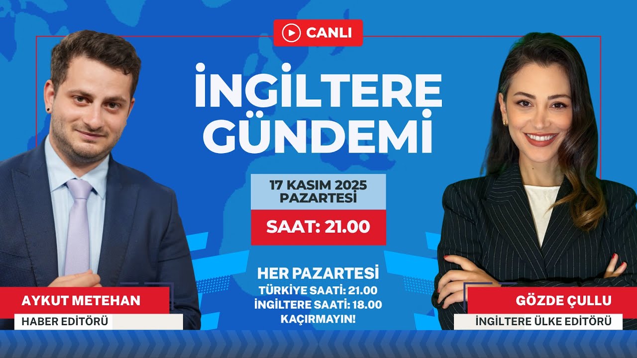 GELİR VERGİSİ ARTIŞI RAFA KALKTI | 17 Kasım 2025 | #İngiltereGündemi
