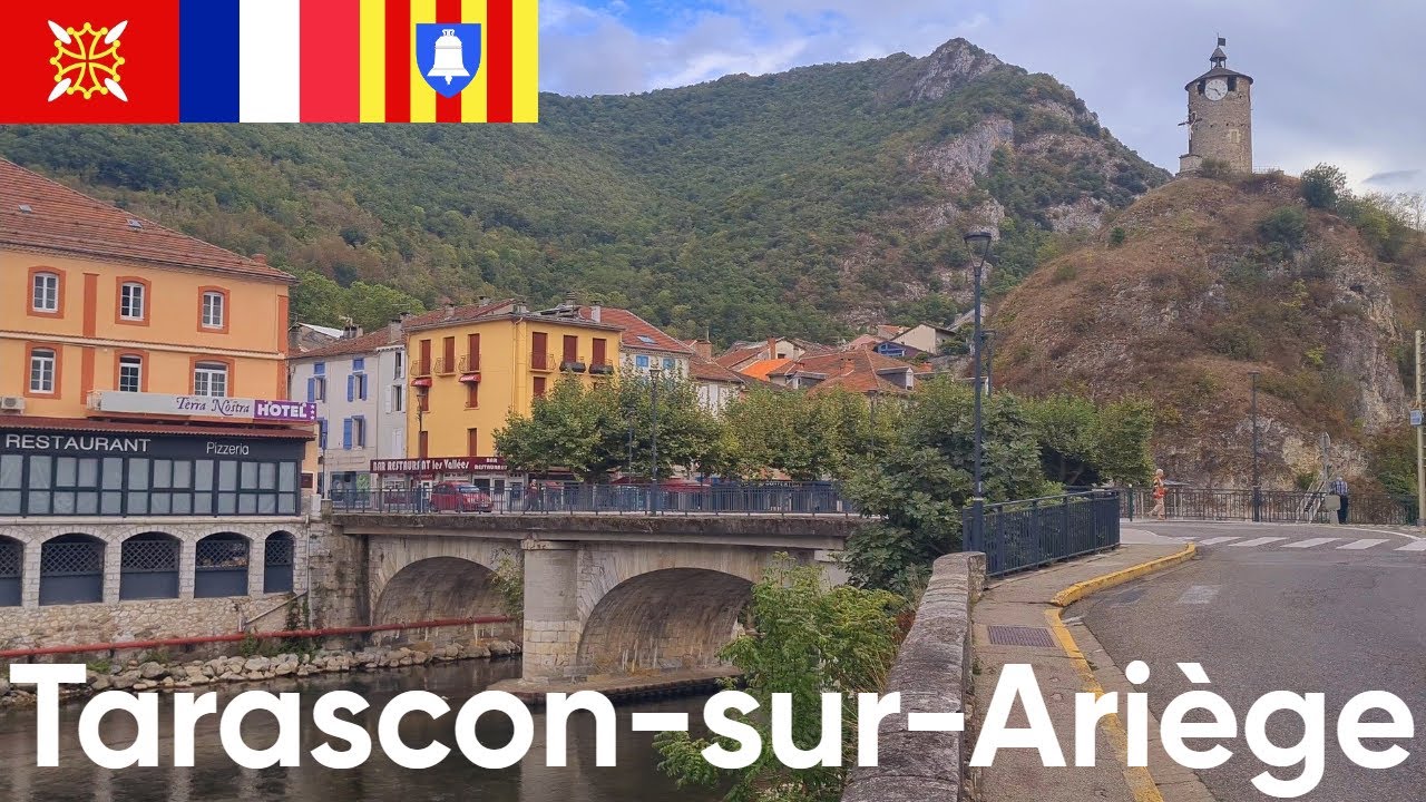 Tarascon-sur-Ariège | Ariège | Occitanie | France | Europe | 15/09/2022 | Town Walk