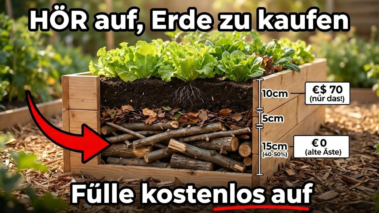 Warum alte Äste besser sind als teures Substrat (und die Industrie das verschweigt)