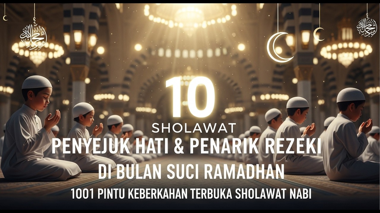 MERDU !! 10 Sholawat Pilihan di Bulan Suci Ramadhan || sholawat penyejuk hati || sholawat nabi