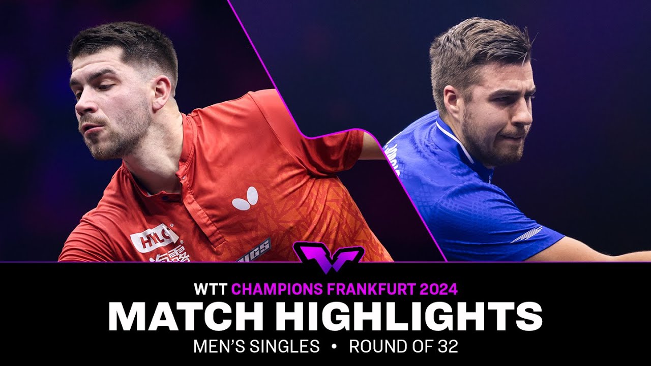 Patrick Franziska vs Darko Jorgic | MS R32 | WTT Champions Frankfurt 2024