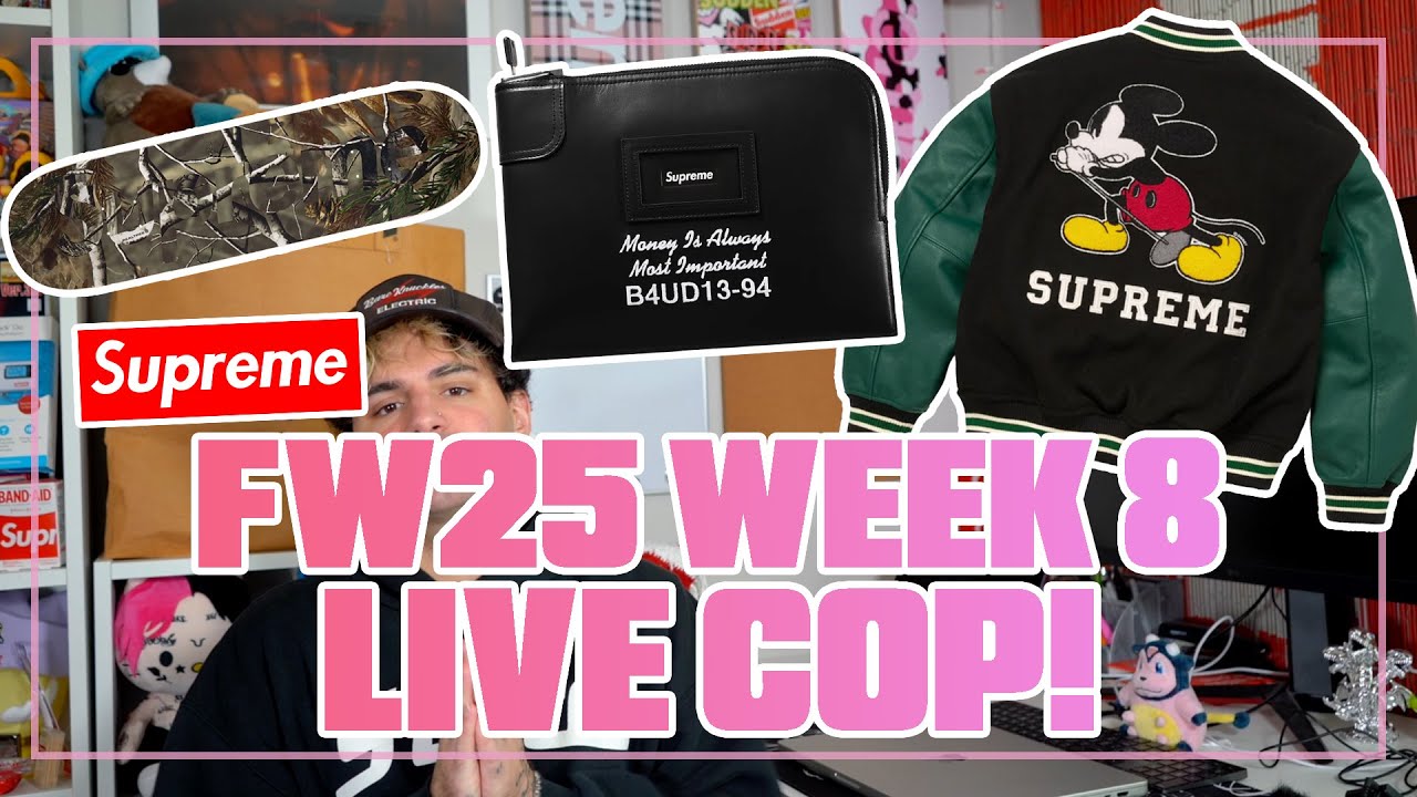 Supreme FW25 Week 8 Live Cop!
