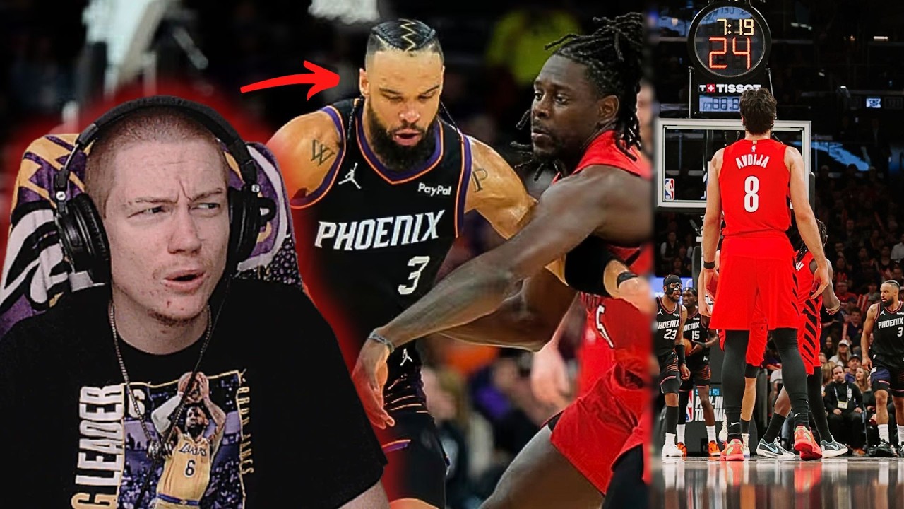 THERE'S NO WAY!! Reacting to Suns vs Trail Blazers!