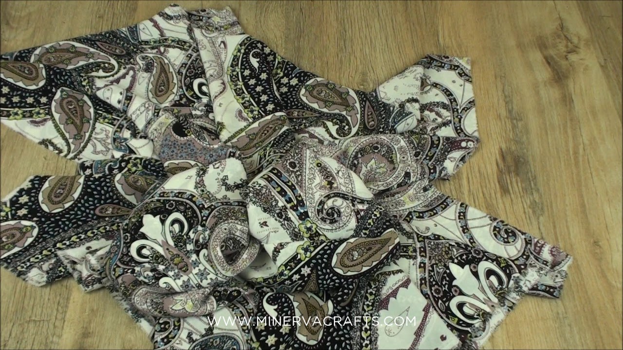 Paisley Print Soft Crepe Dress Fabric