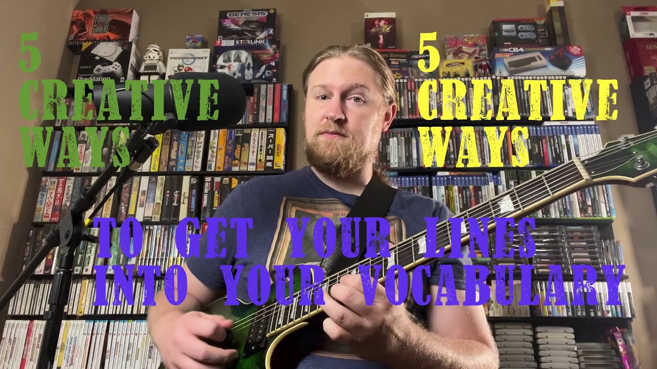 5 Creative Ways to Make Jazz Lines/Licks a Part of Your Vocabulary - Jazz Guitar Lesson