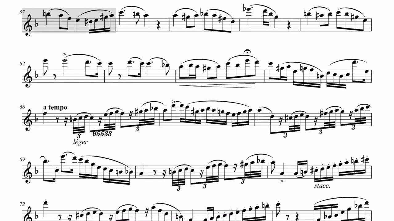 Concertino Op.78 Saxo J. B. Singelée Playalong