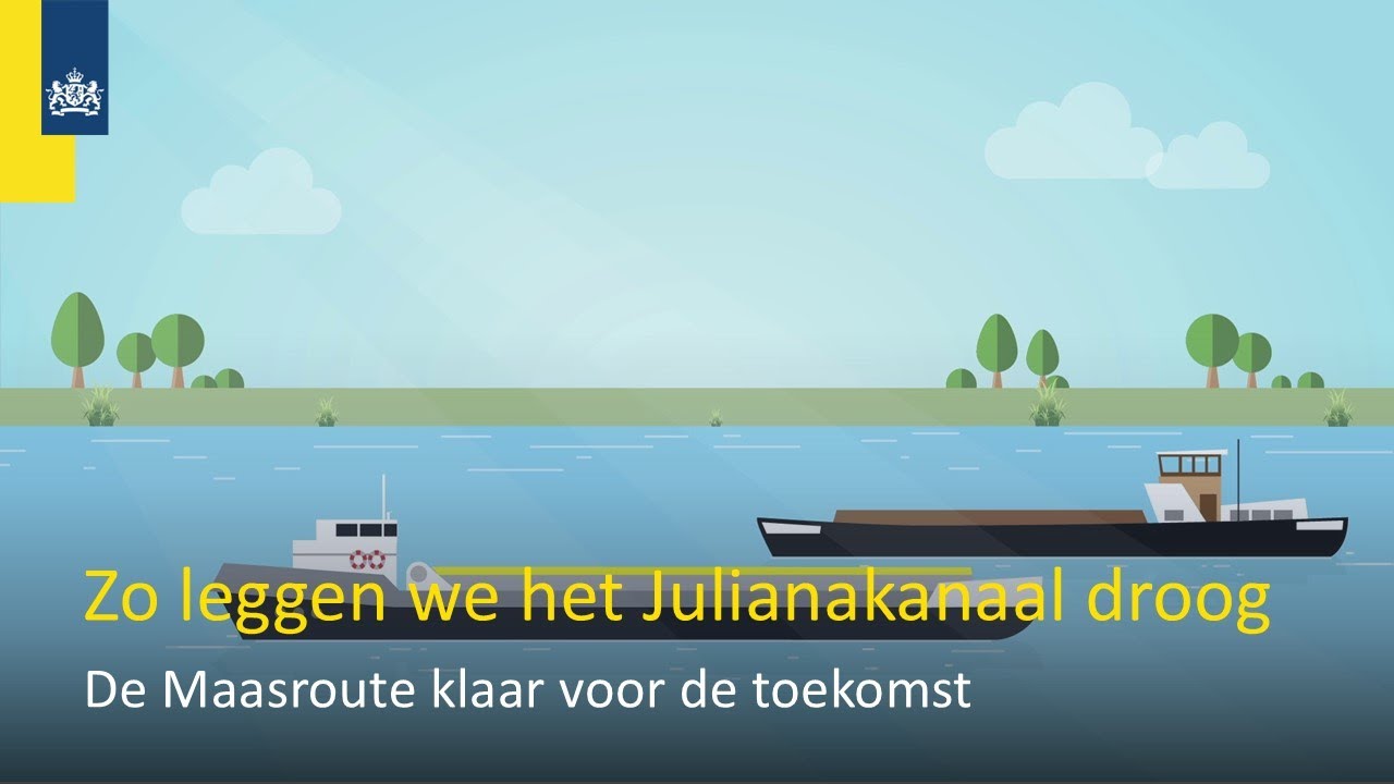 Spectaculaire werkzaamheden Julianakanaal | Animatie
