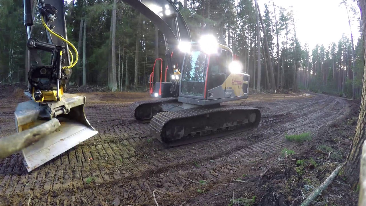 Volvo EC200 Engcon 226 Leica 2D