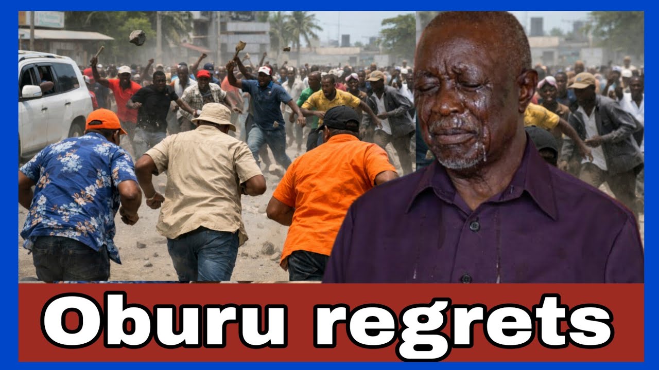 Oburu regrets as ODM leaders chased from Mombasa over Sifuna removal:Ruto in total panic