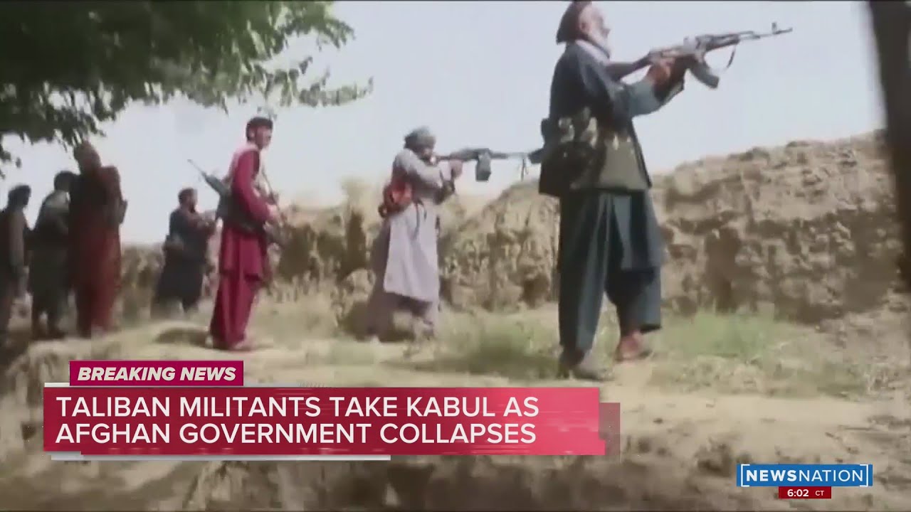 Taliban sweep into Afghan capital after government collapses