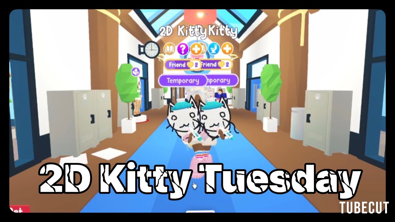 2D Kitty Tuesday Event! | Roblox Adopt me