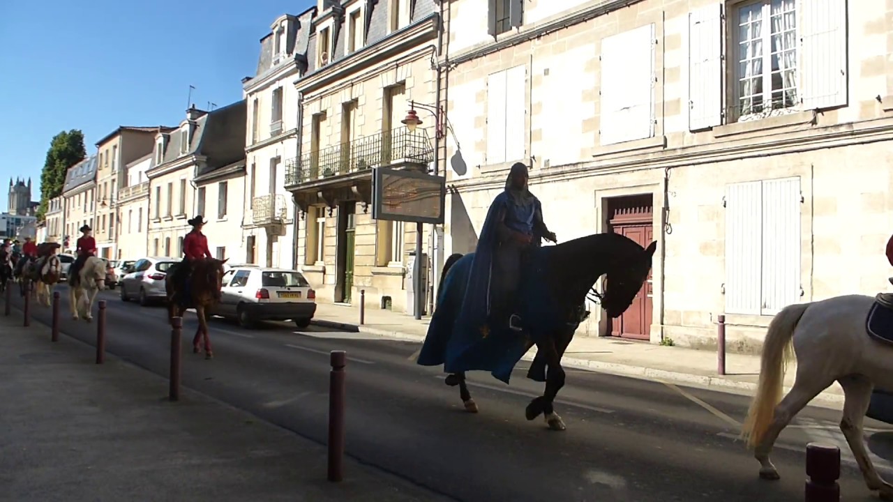 cheval dans la ville de Poitiers 1 C.D.E