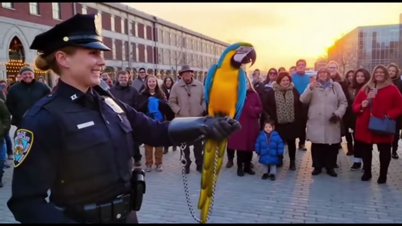 Cop Asked a Simple Question… The Parrot Answered Like THIS 😂🦜
