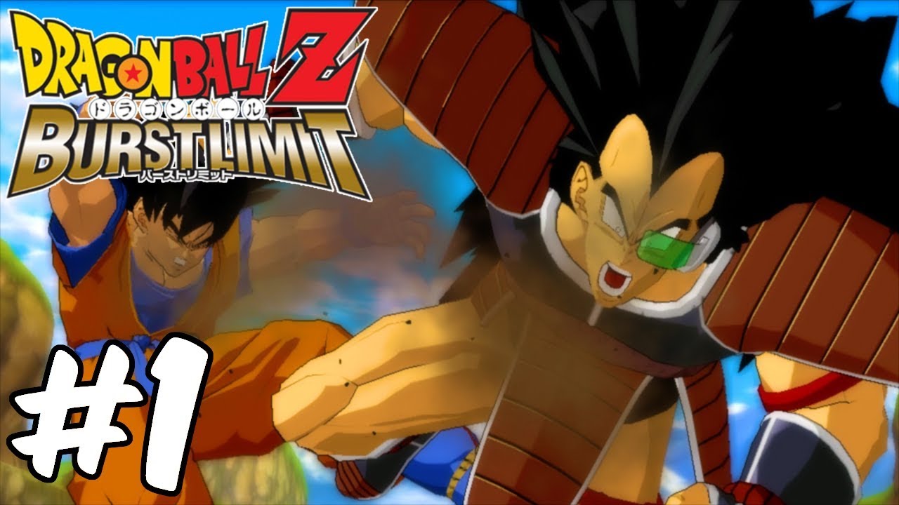 Прохождение Dragon Ball Z: Burst Limit. ЧАСТЬ 1 — Гоку и Пикколо против Радица (XBOX 360 1080p)
