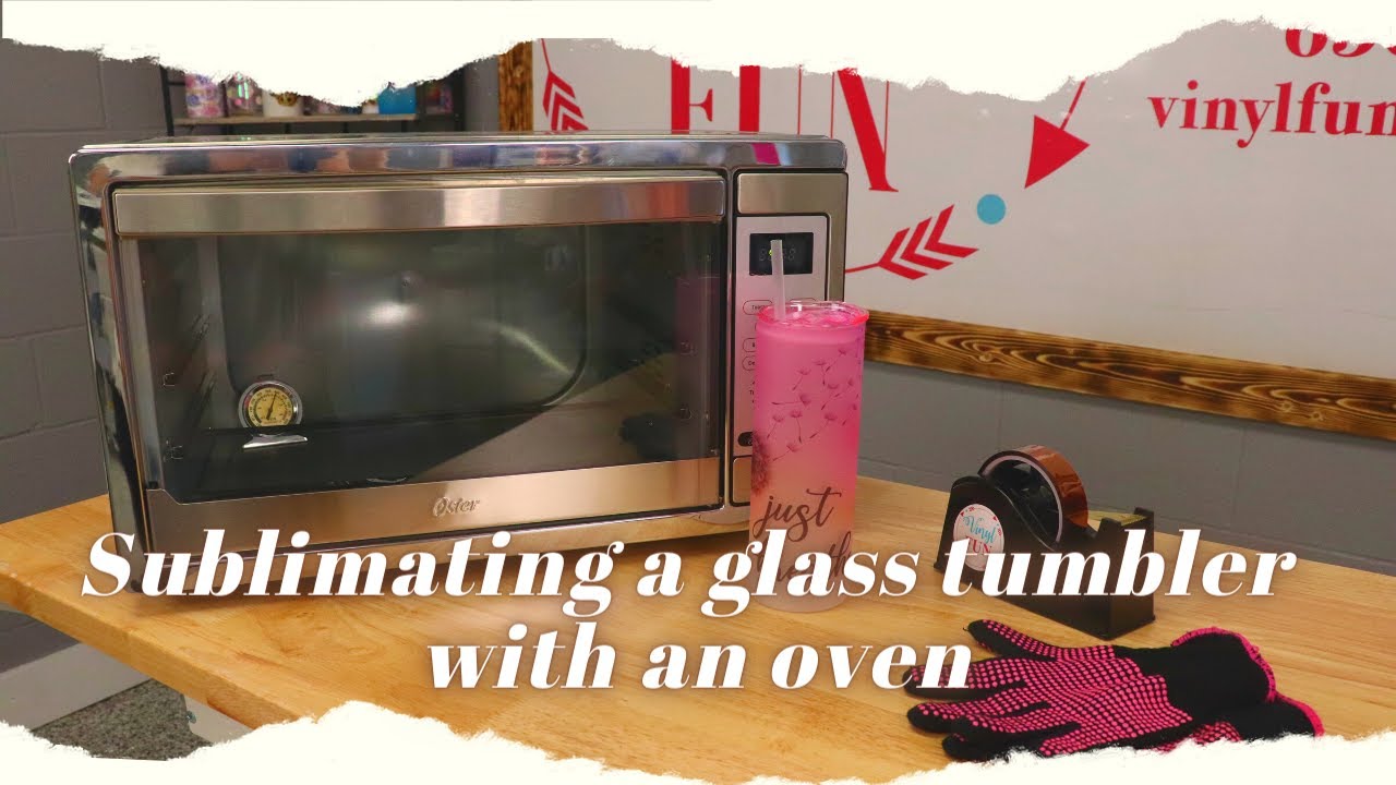 Sublimation on a Glass Tumbler