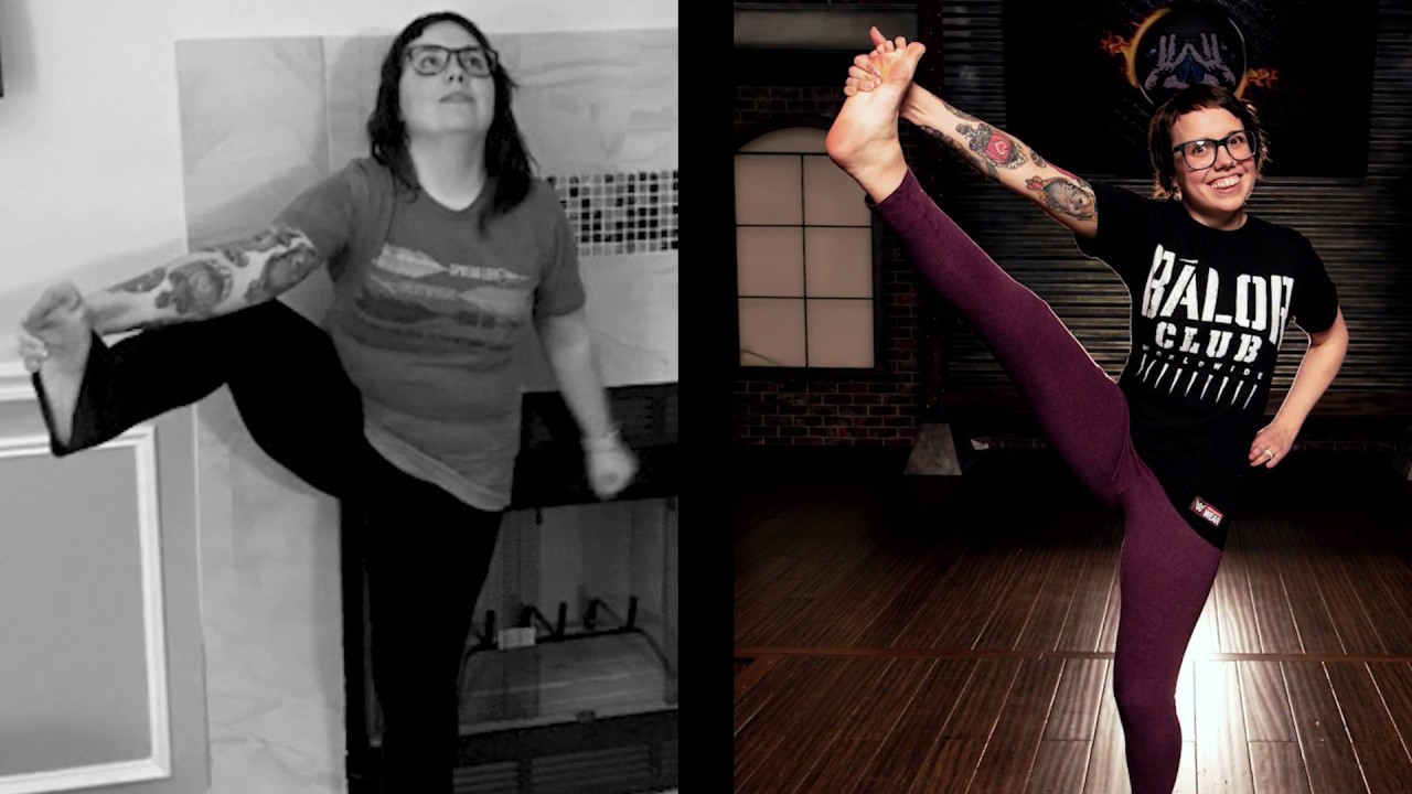What happened when she kept going instead of quitting