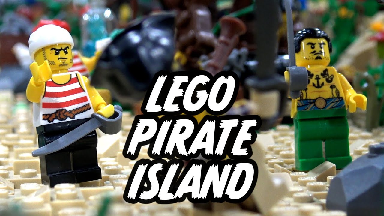 Огромная охота за сокровищами у скрытого водопада LEGO Pirates!