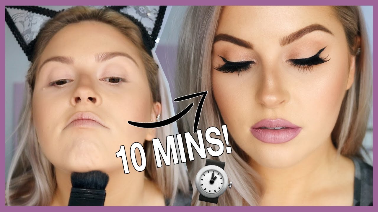 15 Minute Makeup ⏰ My QUICK GLAM Makeup Routine! 💣