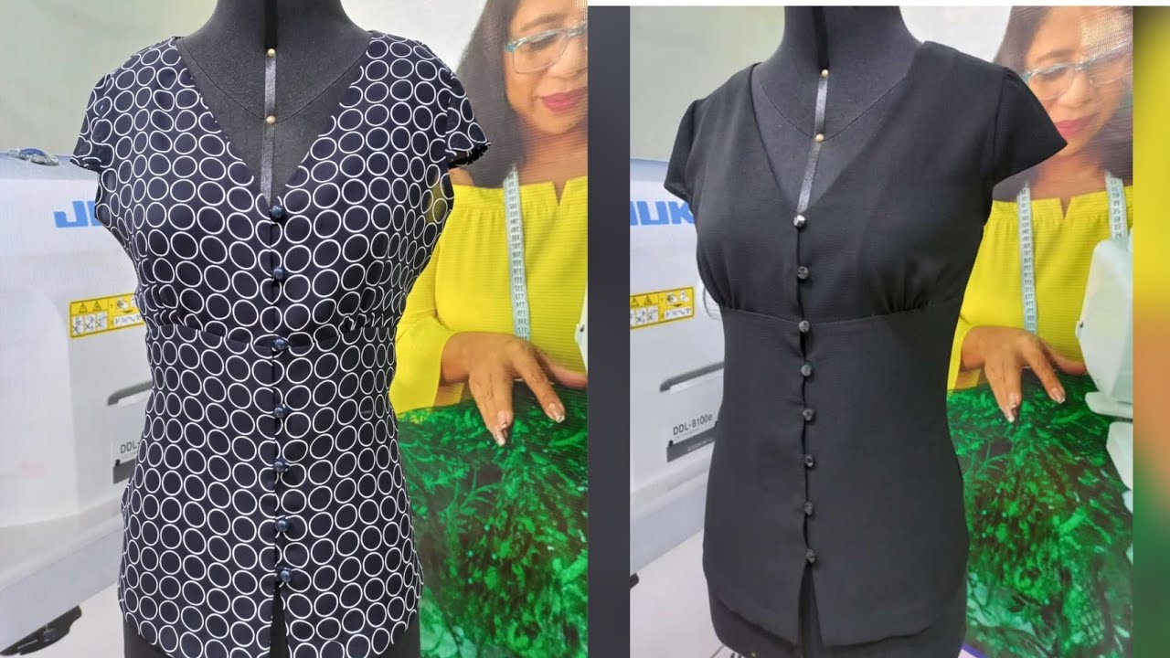 TALLER BÁSICO DE BLUSAS : MODELO DE BLUSA # 9