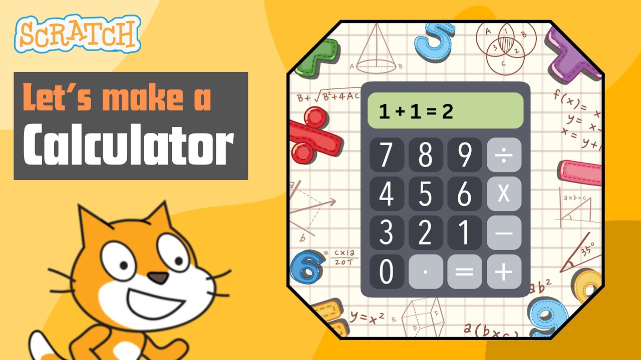 How to make a calculator in scratch