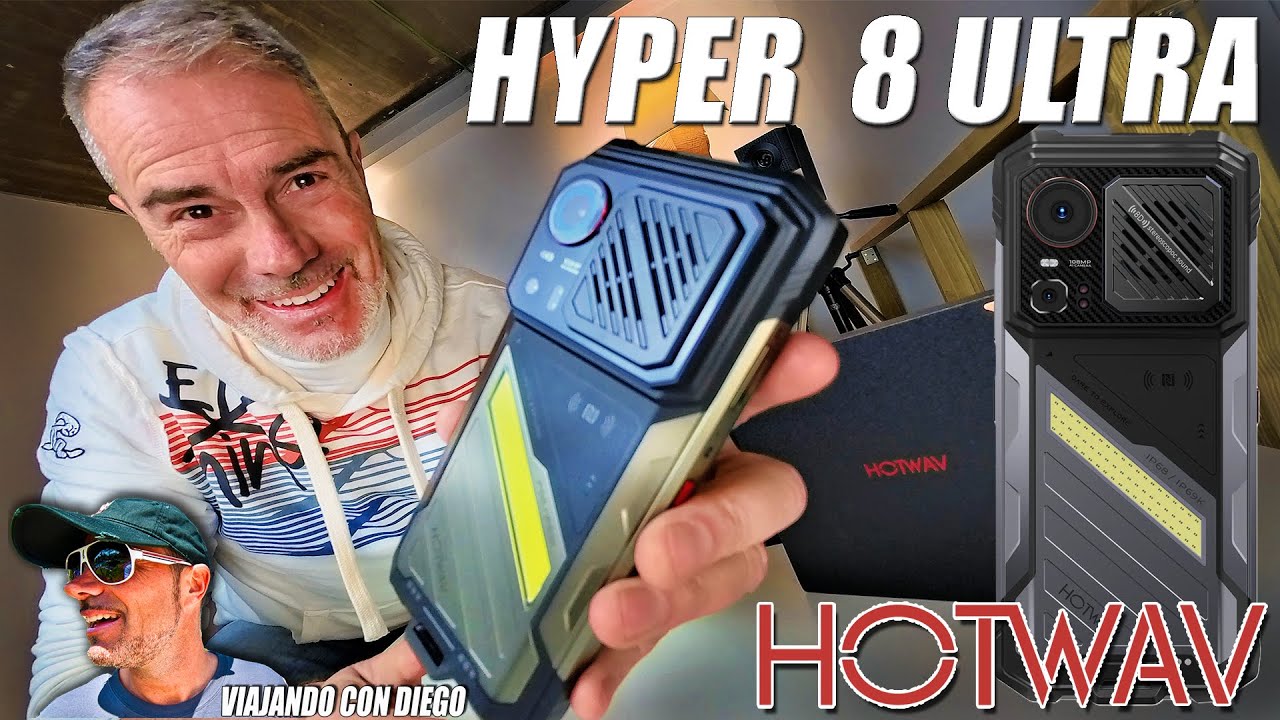 HYPER 8 ULTRA - HOTWAV - REVIEW - VIAJANDO CON DIEGO