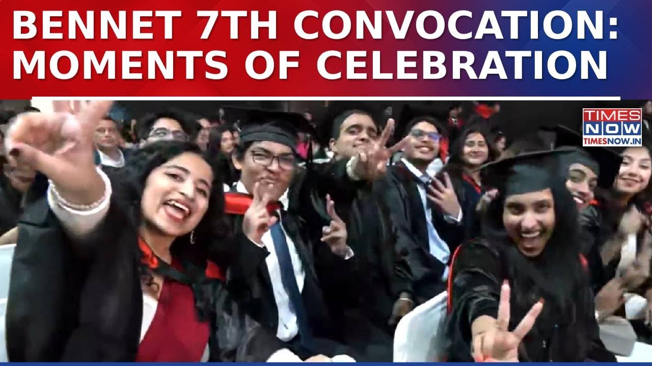 Bennet University 7Th Convocation: Loud Cheers, Jubiliant Scenes, Moments Of Celebration
