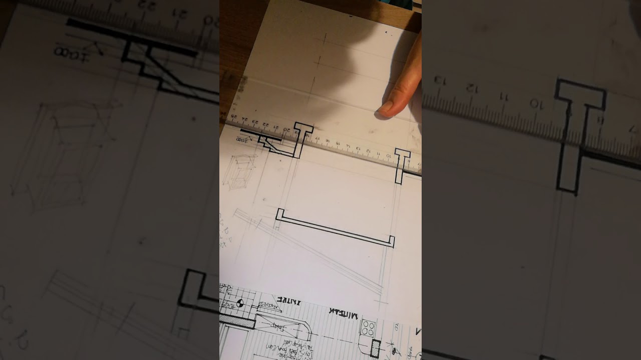 Betonarme Karkas Konutun Plan ve Kesit Çizimi