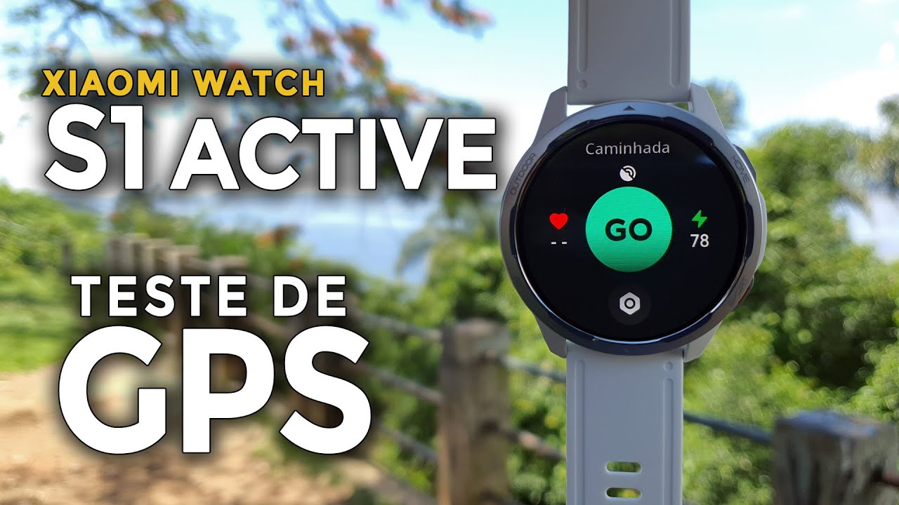 XIAOMI WATCH S1 ACTIVE: TESTE DE GPS | SERÁ QUE É PRECISO?