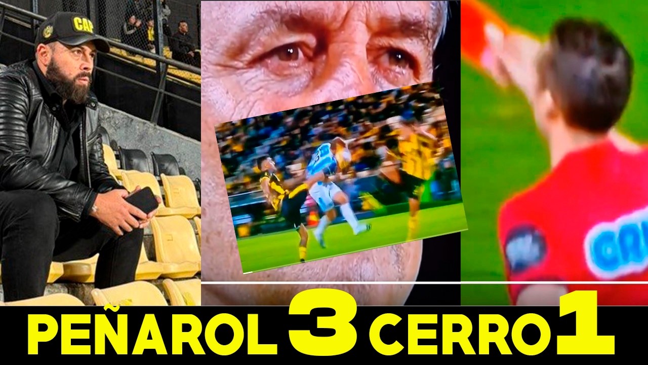 PEÑAROL : PEÑAROL 3 CERRO 1 FREDDY GARCIA