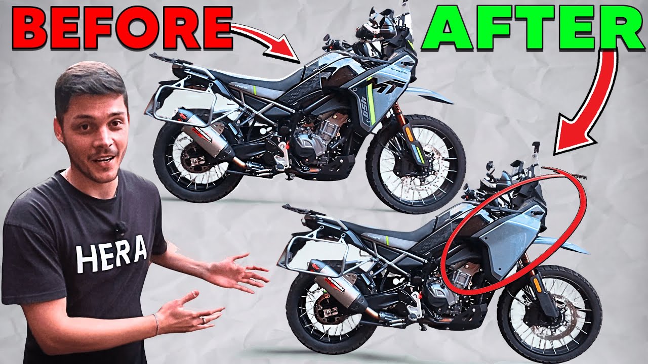 Ultimate CF Moto 450MT Transformation: Full Strip Down