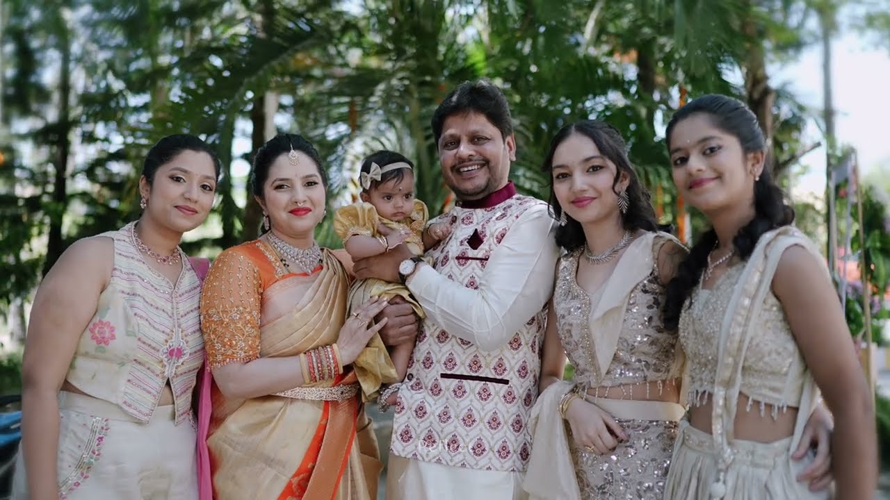 Radhya Naming Ceremony Highlights | Beautiful Namakarana Ceremony | Reflect Studios Cinematic Video